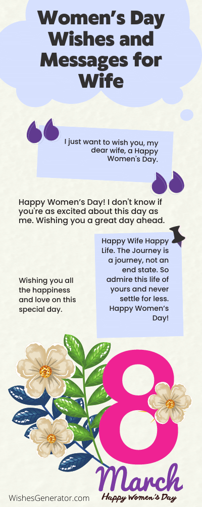 75 Women S Day Wishes And Messages For Wife